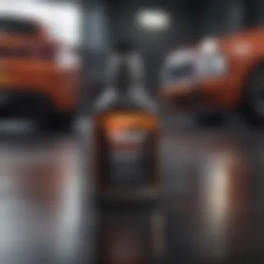 Comparative Analysis of Motor Oil Formulations Infographic comparing motor oil formulations