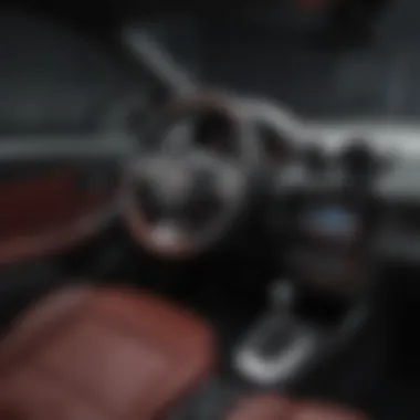 Alfa Romeo MiTo Interior Design Interior of the Alfa Romeo MiTo highlighting its advanced dashboard and luxurious finishes