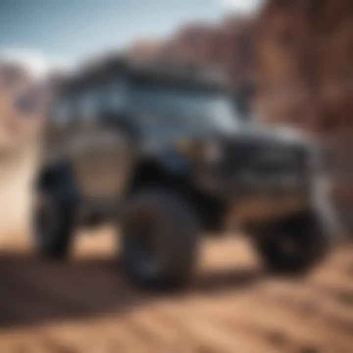 Off-road vehicle equipped with a tire compressor