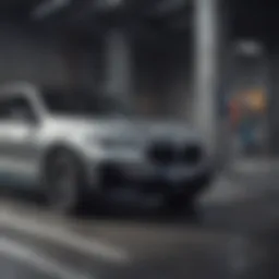 BMW electric vehicle charging station