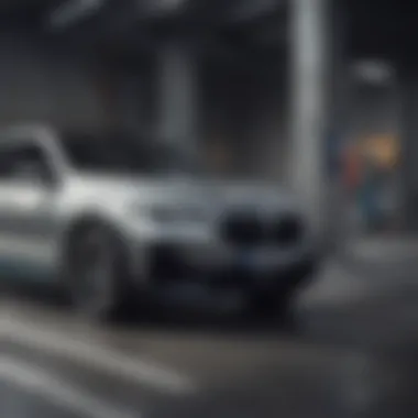 BMW electric vehicle charging station