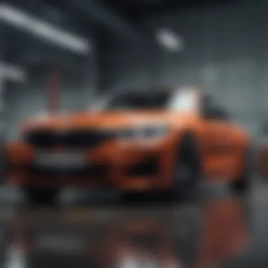 Strategic Budgeting for BMW Maintenance A financial planner reviewing maintenance costs for a BMW