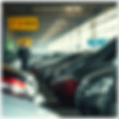Exploring the Used Car Market in China A bustling car market in China showcasing various used cars