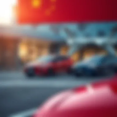 Key International Shipping Routes for Used Cars from China A map showing key routes for shipping cars internationally from China