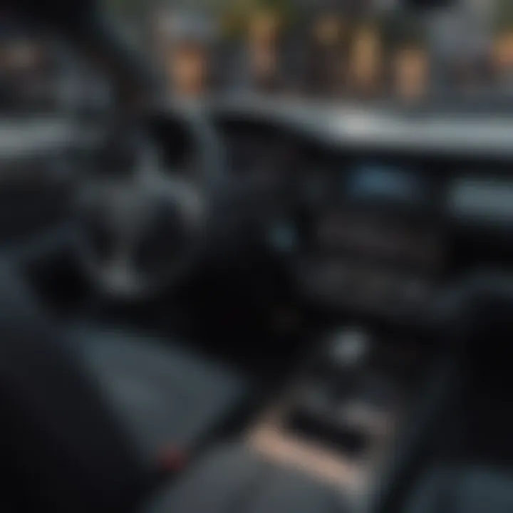 Interior view showcasing a user-friendly dashboard with intuitive controls