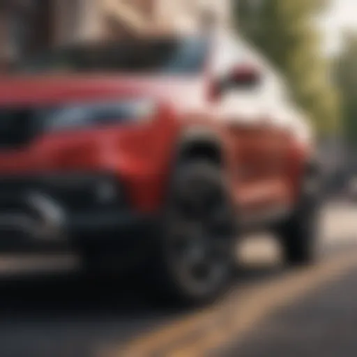 Cherokee model showcasing the distinguished exterior design of the trims.