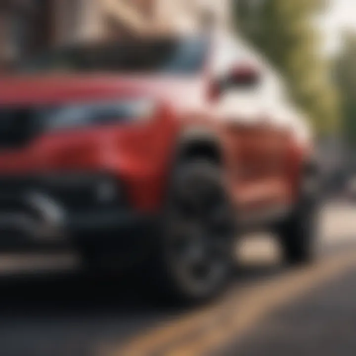 Cherokee model showcasing the distinguished exterior design of the trims.