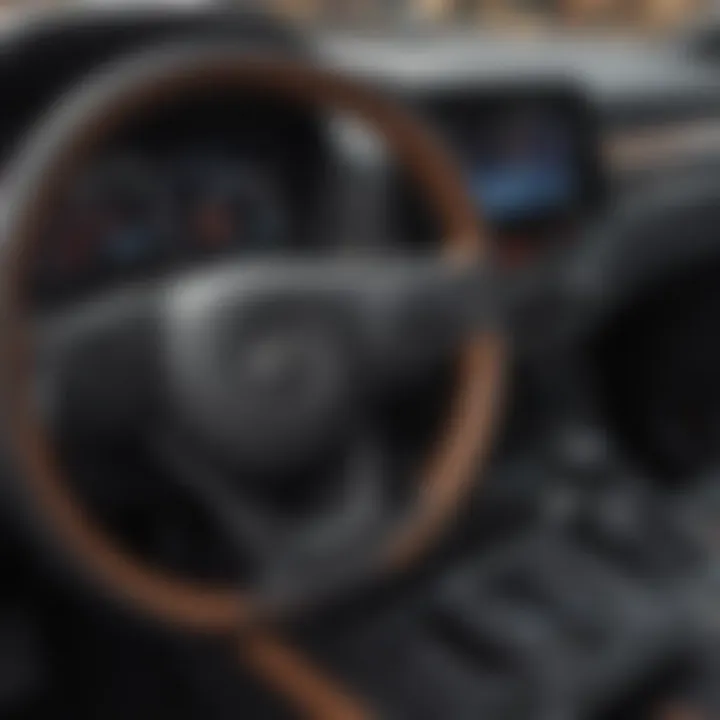 A detailed view of the Cherokee's advanced technology and dashboard layout.