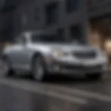 Front view of the 2006 Chrysler Crossfire showcasing its sleek lines