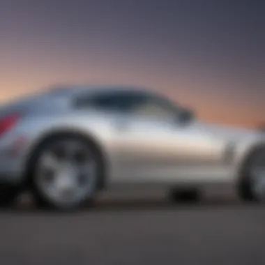 Aerodynamic Profile of the 2006 Chrysler Crossfire Side profile of the 2006 Chrysler Crossfire emphasizing its aerodynamic shape
