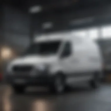 Market Positioning of BMW Sprinter Van Market positioning analysis graph comparing BMW Sprinter Vans with competitors.