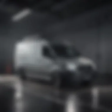 Dynamic Performance of BMW Sprinter Van Performance metrics displayed through dynamic driving scenarios with a BMW Sprinter Van.