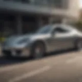 Elegant exterior of the 2013 Porsche Panamera showcasing its aerodynamic design.
