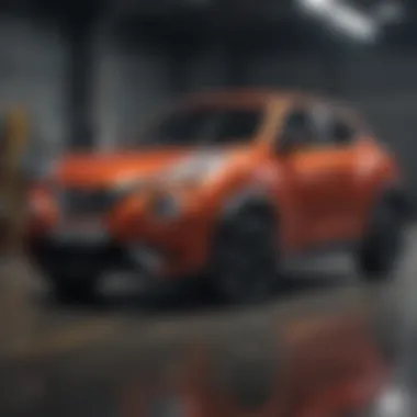 Innovative Safety Features of the Nissan Juke Visual representation of safety features present in the Nissan Juke
