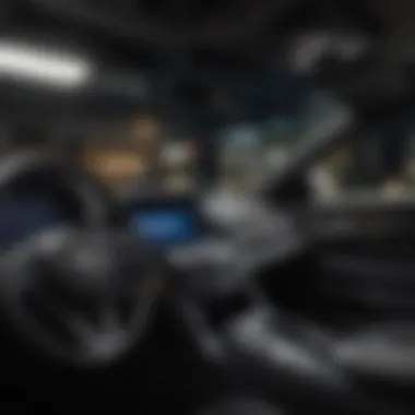Luxurious Interior with Advanced Technology Luxurious interior of the 2020 Acura MDX showcasing advanced tech features