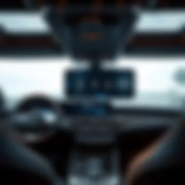 State-of-the-Art Technology in the New Mercedes RV Advanced technology features displayed on the dashboard