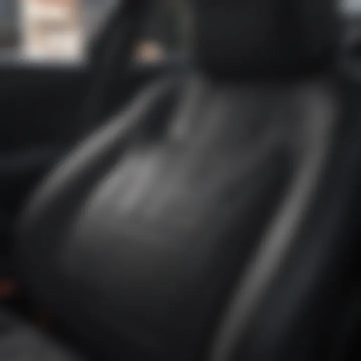 Different materials used for car seat covers