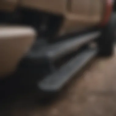 Stylish running boards installed on a 2016 Tacoma Access Cab