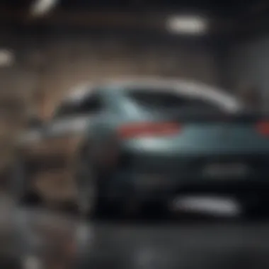 Variety of auto paint types and finishes