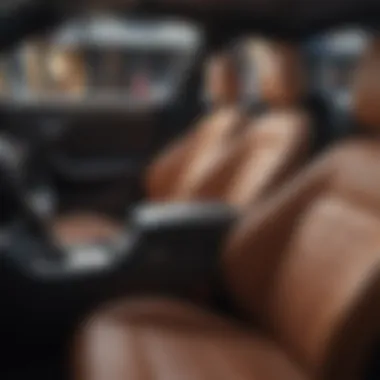 Thoroughly Cleaned Car Interior A pristine car interior after thorough cleaning and detailing.