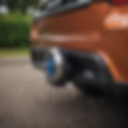 Custom trailer hitch installed on a Subaru Forester