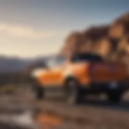 Sleek design of the new Ford Explorer Sport Trac