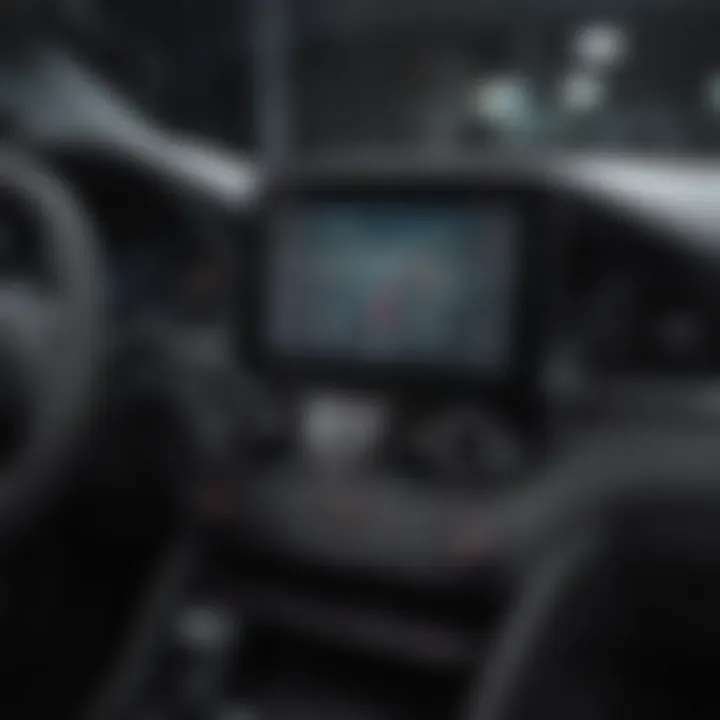 Interior tech interface of the 2019 Hyundai Veloster 2.0 Hatchback showcasing multimedia options