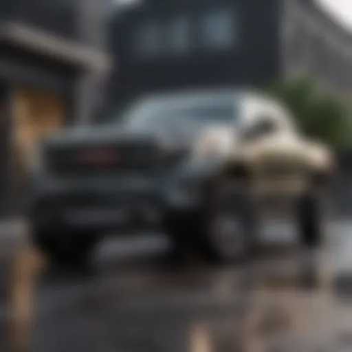 Sleek exterior design of the 2019 GMC Sierra Limited