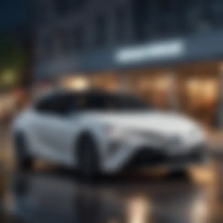 Toyota Hybrid Models Displayed