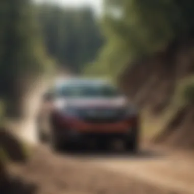 Honda HR-V driving through various terrains, showcasing its performance capabilities