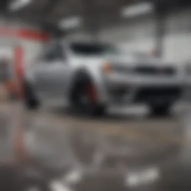 Costco service area for automotive care