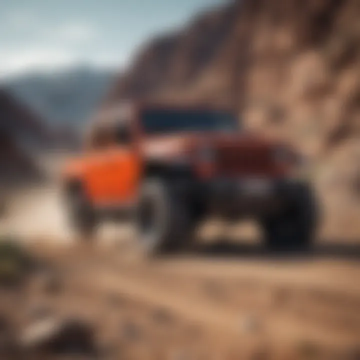 2023 Jeep Gladiator on a dynamic off-road course