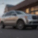 Exterior view of the Dodge Aspen SUV showcasing its sleek design