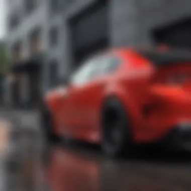 Striking Red Dodge Charger Scat Pack Widebody Dodge Charger Scat Pack Widebody in striking red color