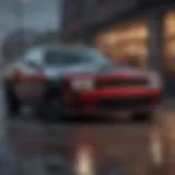 Dodge Hellcat showcasing its powerful exterior design