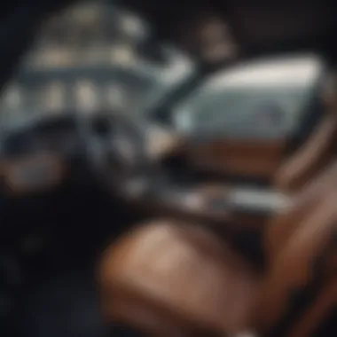 Interior shot of the Edmunds Highlander highlighting comfort and technology