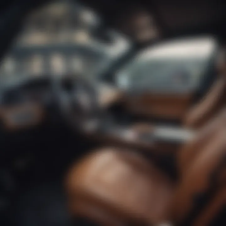 Interior shot of the Edmunds Highlander highlighting comfort and technology