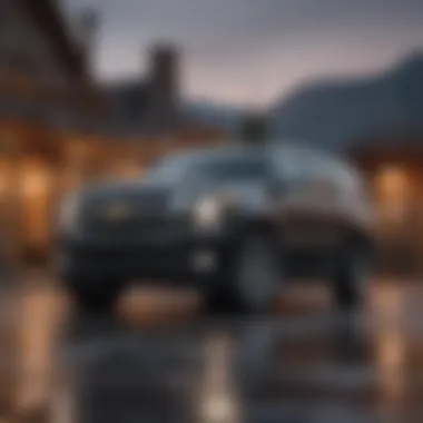 Sleek Exterior of the 2017 Chevrolet Suburban Front view of the 2017 Chevrolet Suburban showcasing its bold design