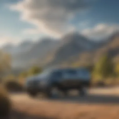 The Versatile Appeal of the 2017 Chevrolet Suburban 2017 Chevrolet Suburban parked in a scenic landscape illustrating its versatility