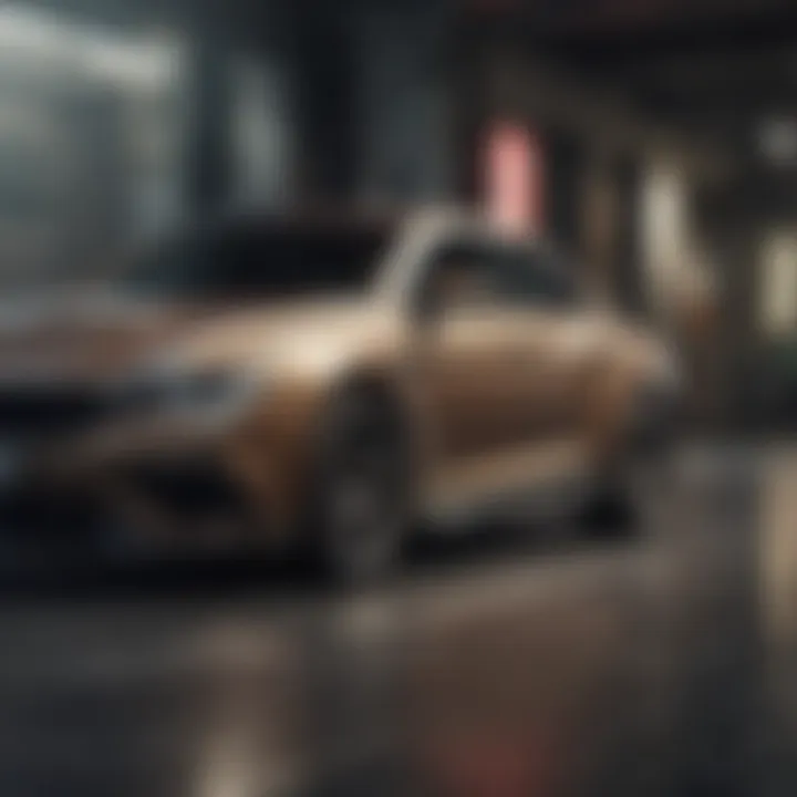 A comparison chart between leasing and buying a car