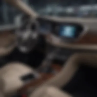 Close-up of interior features of a 2017 Buick Envision