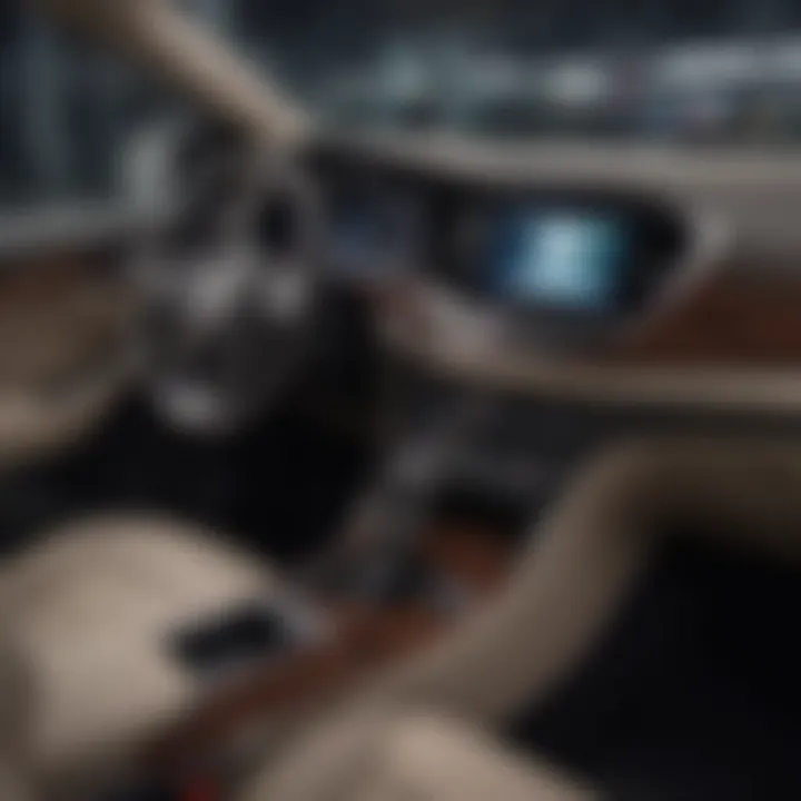 Close-up of interior features of a 2017 Buick Envision