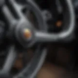 Close-up view of Chevy truck's all-wheel steering system showcasing its mechanics.
