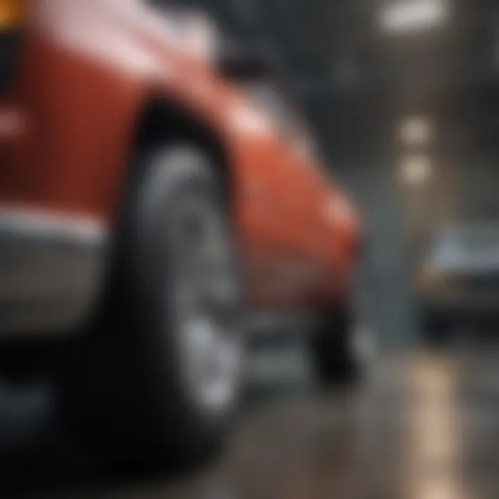 Diagram illustrating the benefits of all-wheel steering for Chevy truck performance.