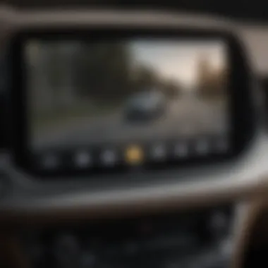 Dashboard display highlighting advanced technology features of the Chevy Suburban LS