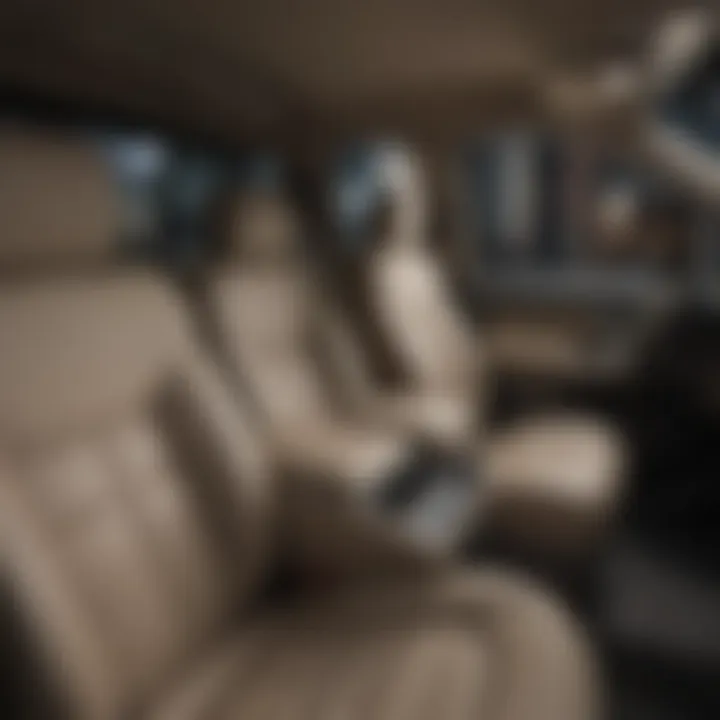 Interior view showcasing the spacious seating of the Chevy Suburban LS