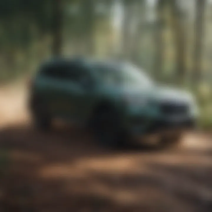 Subaru Forester in various driving scenarios
