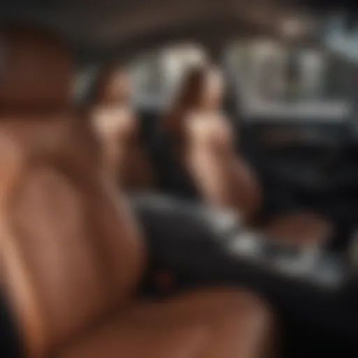 Luxurious leather seats in the 2019 Lexus NX