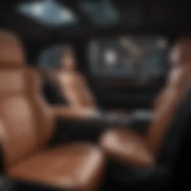 Spacious Rear Seating Area of the 2019 Lexus NX Spacious rear seating area in the 2019 Lexus NX