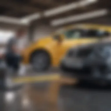 A young driver reviewing insurance options on a laptop